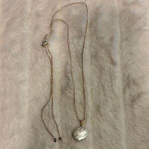 Kendra Scott Gold Chain Necklace with Pearl Pendant - Women's Jewelry